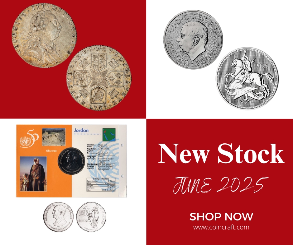 New Stock June - Coincraft 